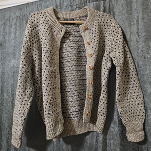 Rare Vintage Woolrich Blue Hearts Sweater